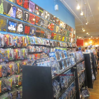 Forbidden Planet - More of the inside of Forbidden Planet 31 May 2014 © Lucinda Lewis All Rights Reserved - Toy Stores Near Me - New York, New York