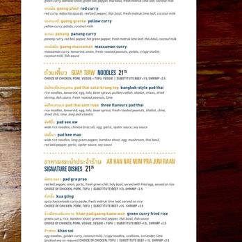 Khao San Road - Menu - Thai Near Me - Toronto, Ontario