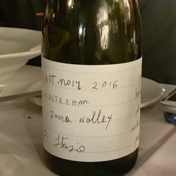 From The restaurant owned winery