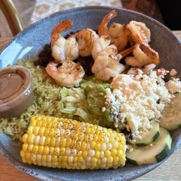 Protein bowl with shrimp Protein bowl with shrimp