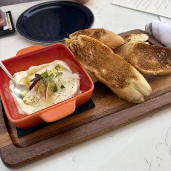 Fire + Wine - Whipped ricotta and honeycomb appetizer - Bars Near Me - St. Charles, Illinois Fire + Wine - Whipped ricotta and honeycomb appetizer - Bars Near Me - St. Charles, Illinois
