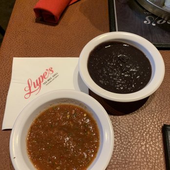 Lupe's Comida con Sabor - First time and this salsa and beans are yummy! - Tex-Mex Near Me - Arlington, Texas
