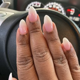 Ombré nails/ matte nails