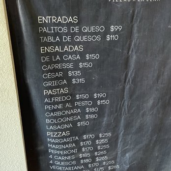 Thermopolia Pizzas a la leña - Menú - Italian Near Me - Ensenada, BCN