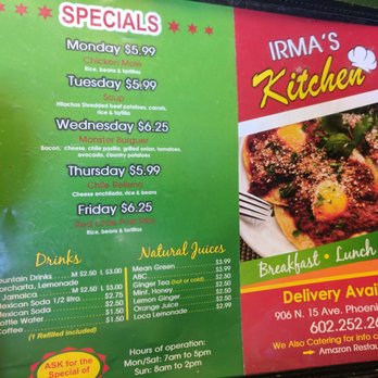 Irma's Kitchen - Breakfast & Brunch Near Me - Phoenix, Arizona