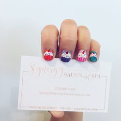 Synergy Salon And Spa - Opi gel polish for the birthday girl!
