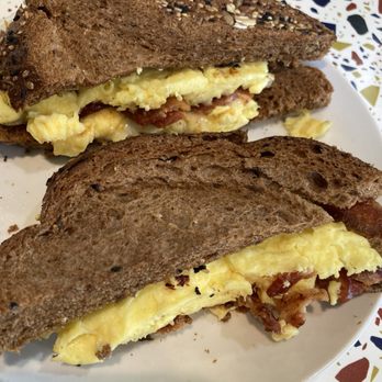 Rose D'Amour Cafe - Bacon & Egg Sandwich (MRUSH) 3.5/5 - Coffee & Tea Near Me - Chula Vista, California Rose D'Amour Cafe - Bacon & Egg Sandwich (MRUSH) 3.5/5 - Coffee & Tea Near Me - Chula Vista, California