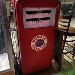 Barney's Billiard Saloon - Humble Gasoline