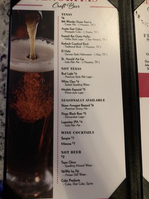 Menu photo 6 Senoritas Wine Bar San Antonio, TX Menu photo 6 Senoritas Wine Bar San Antonio, TX