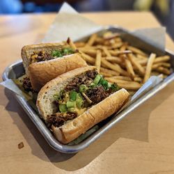 Beer Cheese Cheesesteak