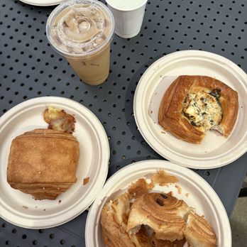 Vicente - Chocolate croissant, vanilla latte, spinach & feta - Bakeries Near Me - Charlotte, North Carolina Vicente - Chocolate croissant, vanilla latte, spinach & feta - Bakeries Near Me - Charlotte, North Carolina