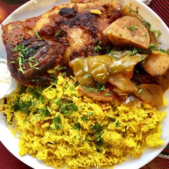 Ali Baba Grill - Chicken Kabsa Special - Lebanese Near Me - Boulder, Colorado