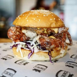 St. Burgs - Soft shell crab burger. Image source: St. Burges site