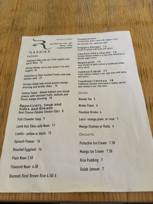 Menu photo 3 Radhika Modern Indian South Pasadena, CA Menu photo 3 Radhika Modern Indian South Pasadena, CA
