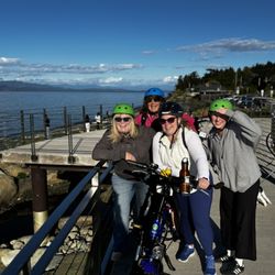 Bark Echo eBikes - What a beautiful day for an eBike ride around Qualicum Beach, BC