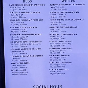 JDs Lounge - Bar menu 4 of 4 - American Near Me - Scottsdale, Arizona JDs Lounge - Bar menu 4 of 4 - American Near Me - Scottsdale, Arizona