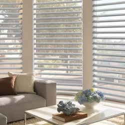 Hunter Douglas Pirouette window shadings sleek, stylish and sophisticated.