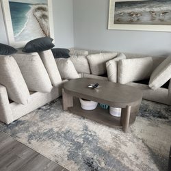 MountainFresh Carpet & Upholstery Cleaning - Cleaned sectional couch
