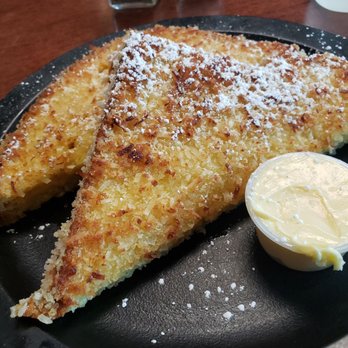 Corner Cafe - Side of coconut French Toast. Possibly life changing! - Cafes Near Me - Longview, Washington