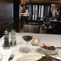 Jack Binion's Steak House Horseshoe Tunica - Ny Oz . Prime New York Strip * Sauted Wild Mushrooms Cabernet Sauvignon , Louis Martini Reserve , Napa Valley