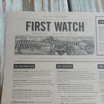 First Watch - Nice Sunday morning enjoying a healthy breakfast - Breakfast & Brunch Near Me - Arlington, Texas