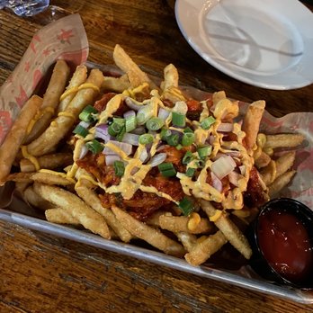 Mad for Chicken Bayside - Kimchi Fries - Korean Near Me - Bayside, New York Mad for Chicken Bayside - Kimchi Fries - Korean Near Me - Bayside, New York