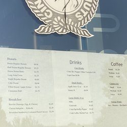 Cinnamon River Donuts - Menu and pricing 2022