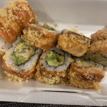 Summa Sushi - Orange Crunch Roll - Japanese Near Me - Fontana, California Summa Sushi - Orange Crunch Roll - Japanese Near Me - Fontana, California