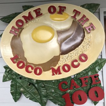 Cafe 100 - Sign - Hawaiian Near Me - Hilo, Hawaii Cafe 100 - Sign - Hawaiian Near Me - Hilo, Hawaii