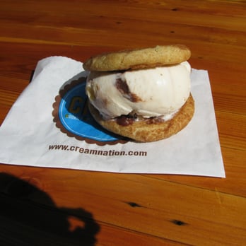 CREAM - Snickerdoodles with fudge banana nut walnut ice cream! - Desserts Near Me - Berkeley, California