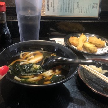 SushiStop Pasadena - Mmm.. $3 udon with thumb for scale - Sushi Bars Near Me - Pasadena, California SushiStop Pasadena - Mmm.. $3 udon with thumb for scale - Sushi Bars Near Me - Pasadena, California