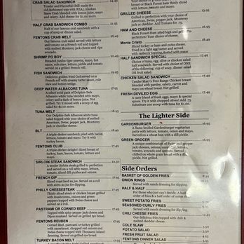 Fenton's Creamery - Menu - Ice Cream & Frozen Yogurt Near Me - Vacaville, California Fenton's Creamery - Menu - Ice Cream & Frozen Yogurt Near Me - Vacaville, California