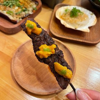 Prime BBQ - Wagyu steak w/ uni - Barbeque Near Me - San Mateo, California Prime BBQ - Wagyu steak w/ uni - Barbeque Near Me - San Mateo, California