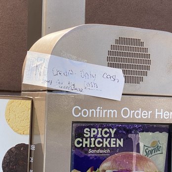 Wendy's - "No Credit Card, Cash Only" sign written on a receipt! Can someone say GHETTO! - Fast Food Near Me - Citrus Heights, California Wendy's - "No Credit Card, Cash Only" sign written on a receipt! Can someone say GHETTO! - Fast Food Near Me - Citrus Heights, California