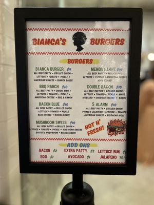 Bianca's Burgers by null
