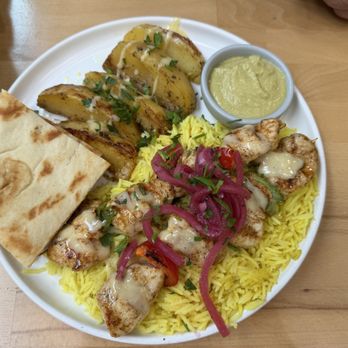Grape Leaf Greek Kouzina - Chicken kabob - Greek Near Me - Glendora, California