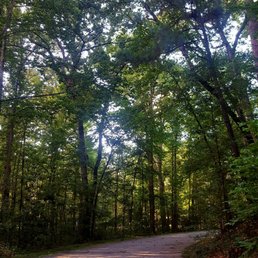 Walking trail for pedestrians only. It was closed off to cars. Walking trail for pedestrians only. It was closed off to cars.
