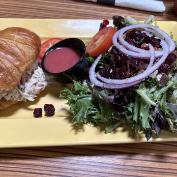 Sage Kitchen at Anderson's Virginia Beach - Half chicken salad croissant and half Everything salad - Sandwiches Near Me - Virginia Beach, Virginia Sage Kitchen at Anderson's Virginia Beach - Half chicken salad croissant and half Everything salad - Sandwiches Near Me - Virginia Beach, Virginia