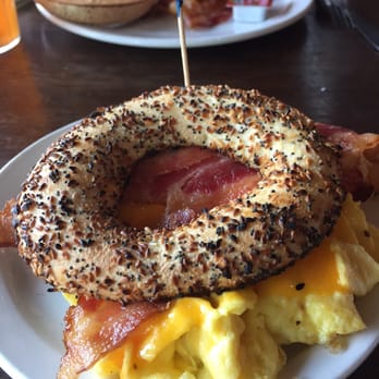 Fido - McFido everything bagel with eggs, cheese, and bacon. Very filling and tasty! - Coffee & Tea Near Me - Nashville, Tennessee Fido - McFido everything bagel with eggs, cheese, and bacon. Very filling and tasty! - Coffee & Tea Near Me - Nashville, Tennessee