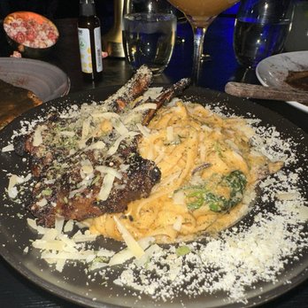 Chemistry - Truffle pasta with lamb and the Hyde Parker. - Steakhouses Near Me - Chicago, Illinois Chemistry - Truffle pasta with lamb and the Hyde Parker. - Steakhouses Near Me - Chicago, Illinois