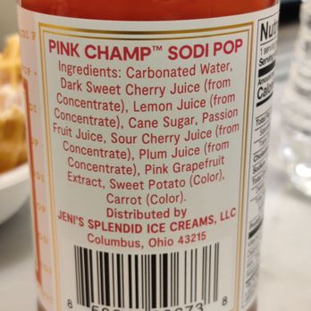 Jeni's Splendid Ice Creams - Pink Champ ingredients - Ice Cream & Frozen Yogurt Near Me - Nashville, Tennessee Jeni's Splendid Ice Creams - Pink Champ ingredients - Ice Cream & Frozen Yogurt Near Me - Nashville, Tennessee