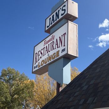 Jan's Restaurant - Restaurant sign - Lounges Near Me - Buena Vista, Colorado Jan's Restaurant - Restaurant sign - Lounges Near Me - Buena Vista, Colorado