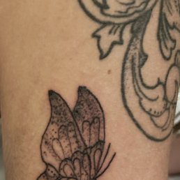 My daughters freehand butterfly My daughters freehand butterfly