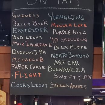 Buffalo Joe's Pub - Today's draft list - Pubs Near Me - Paris, Texas