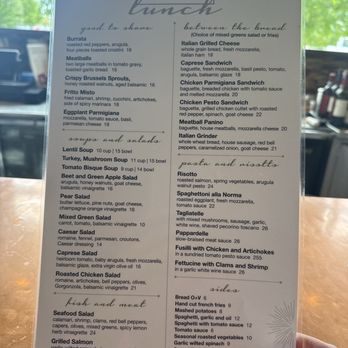 Café Mercato - Lunch menu - Italian Near Me - Denver, Colorado
