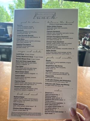 Menu photo 1 Café Mercato Denver, CO