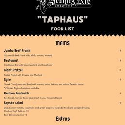 Food menu Food menu