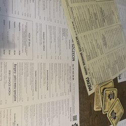 Nowy Browar - Menus