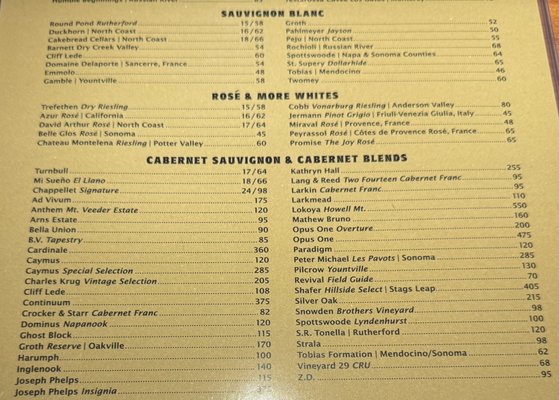 Menu photo 8 Rutherford Grill Rutherford, CA Menu photo 8 Rutherford Grill Rutherford, CA