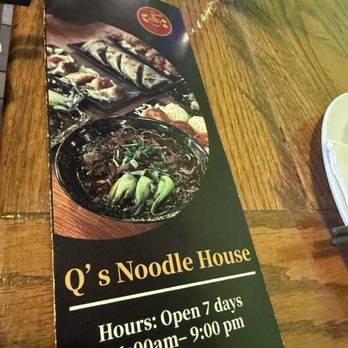 Q's Noodles - Hours - Noodles Near Me - Las Vegas, Nevada Q's Noodles - Hours - Noodles Near Me - Las Vegas, Nevada